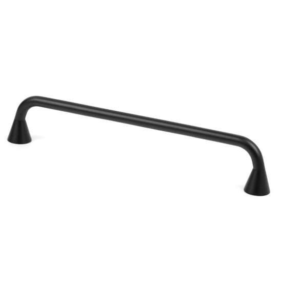 803 - Asa tirador de mueble acabado negro