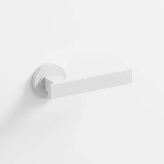 102 - Manillas para puerta acabado blanco