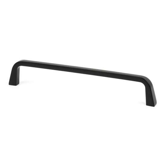 802 - Asa tirador de mueble acabado negro
