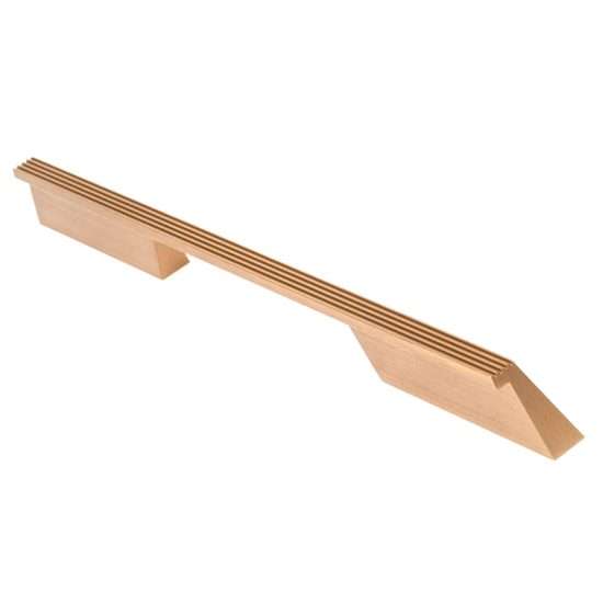 801 - Asa tirador de mueble acabado cava satinado