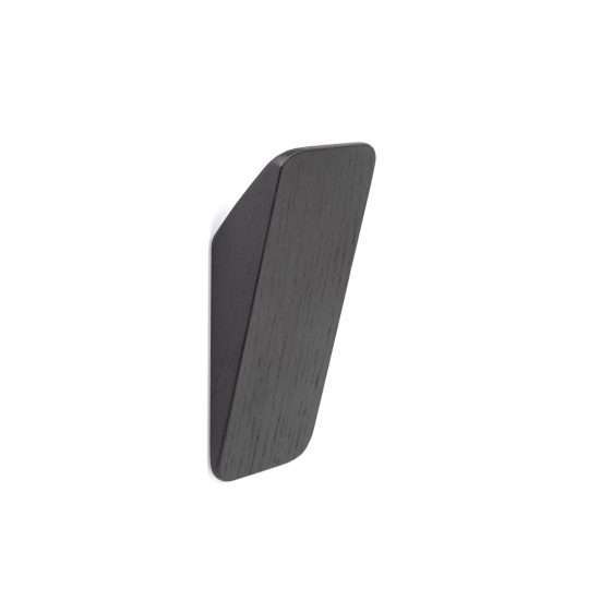 551 - Percha colgador para pared acabado negro