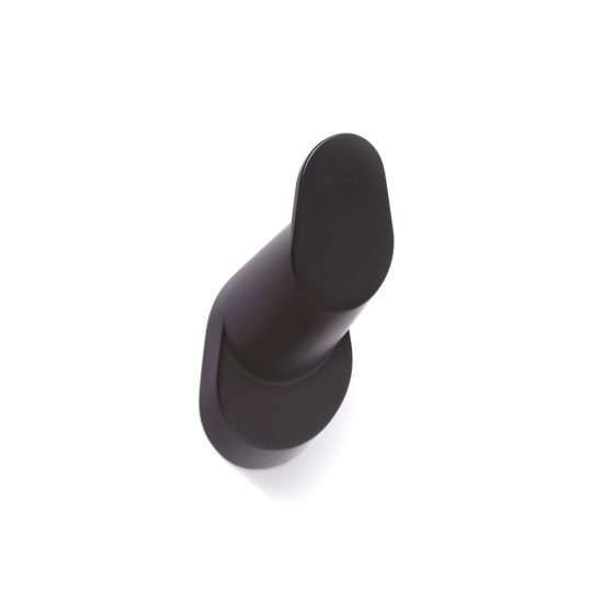 552 - Percha colgador para pared acabado negro