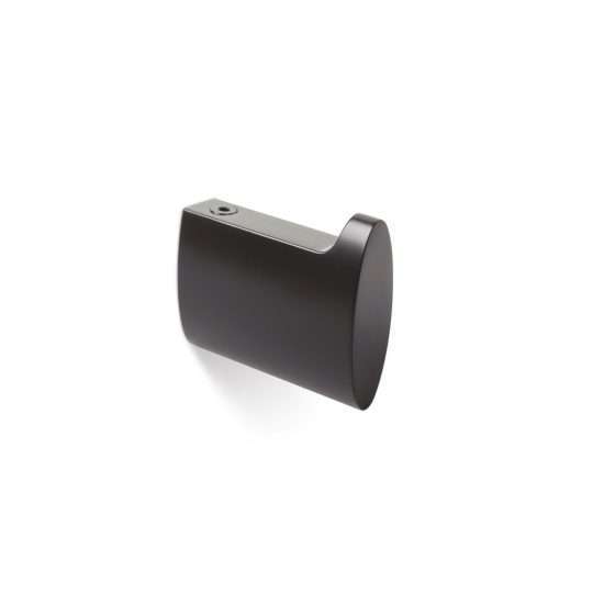 550 - Percha colgador para pared acabado negro