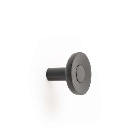 556 - Percha colgador para pared acabado negro · negro