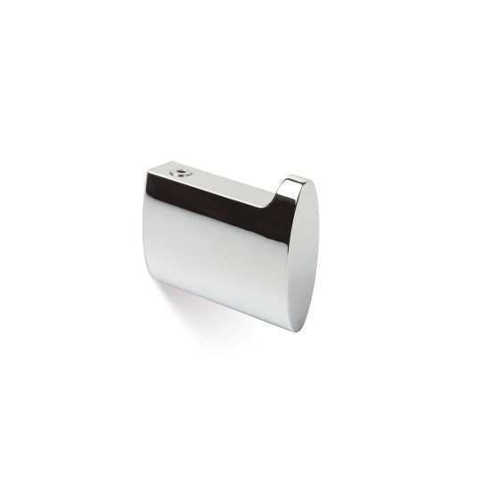 550 - Percha colgador para pared acabado níquel brillo