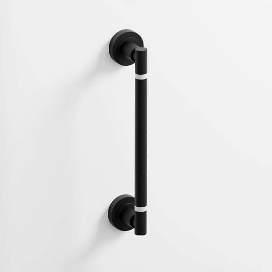 299 - Tirador puerta acabado negro · blanco