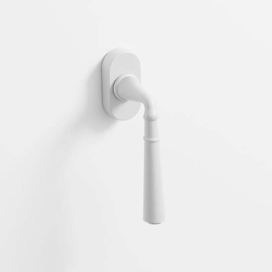 901 - Manilla para ventana en acabado blanco