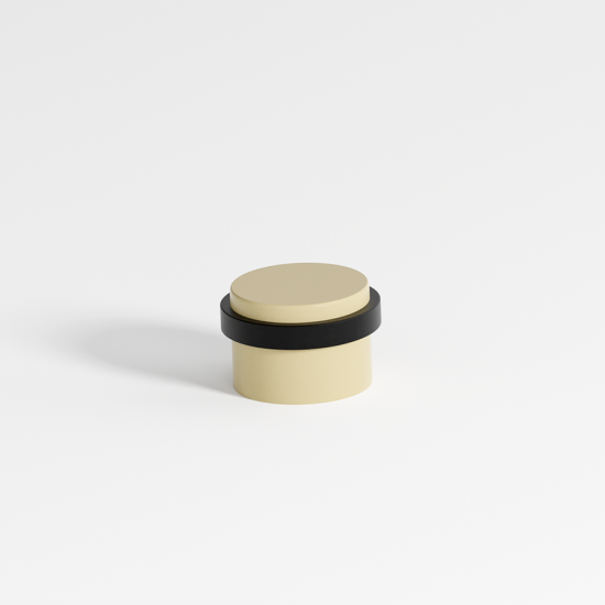 400 - Tope de puerta en acabado beige · negro
