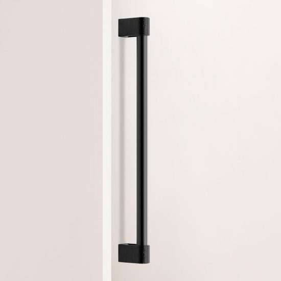 310 - Tirador puerta acabado negro lava · negro mate