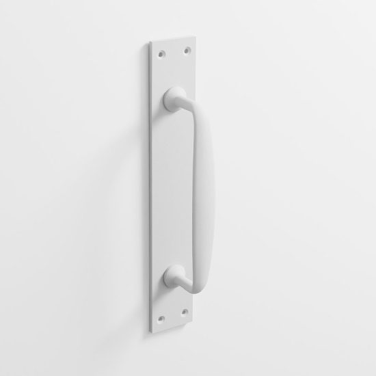 312 - Tirador puerta acabado blanco